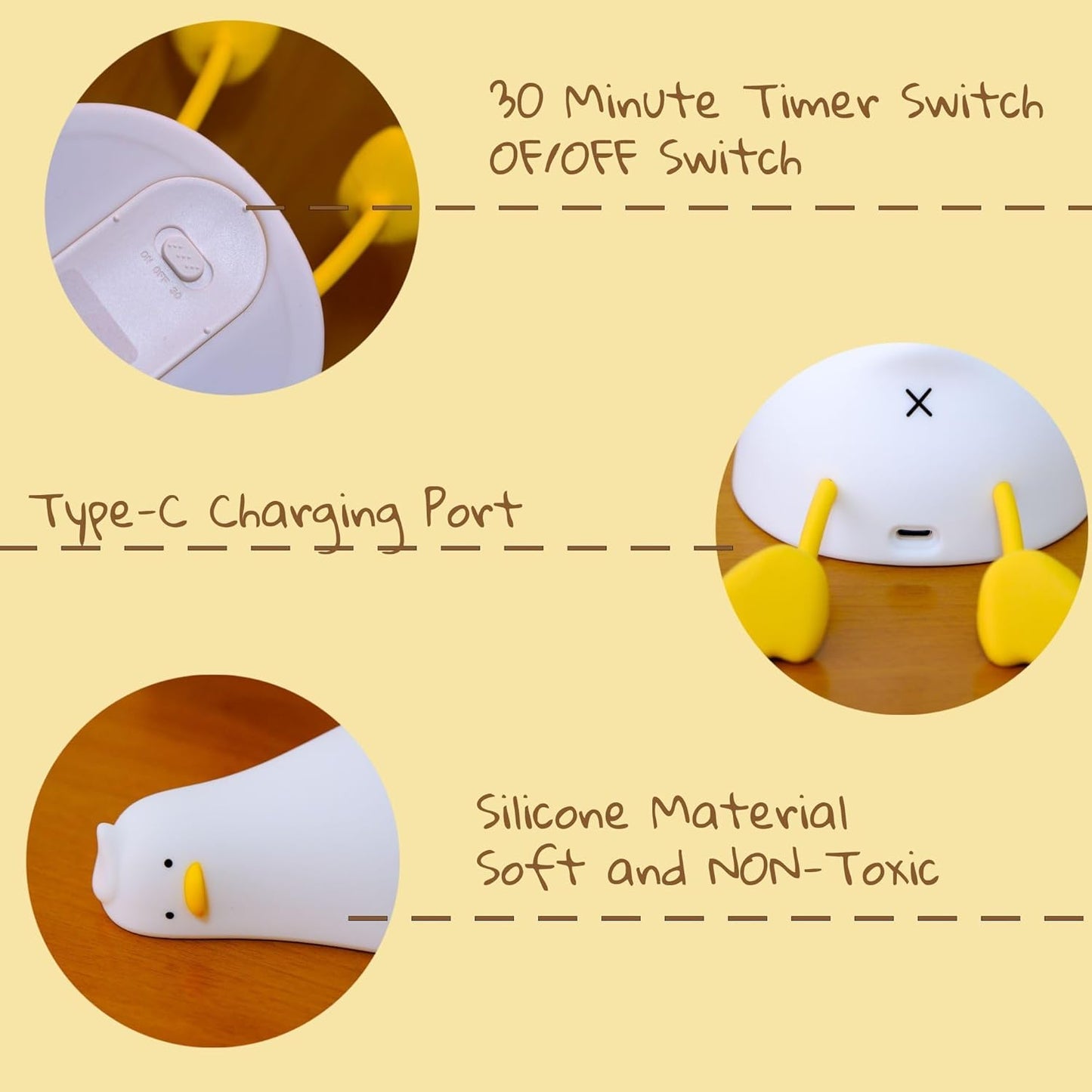 Sleeping Duck Night Light