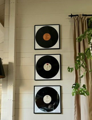 Vinyl Records (Framed)