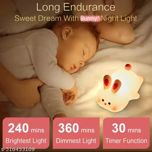 Big Face Rabbit Night Light
