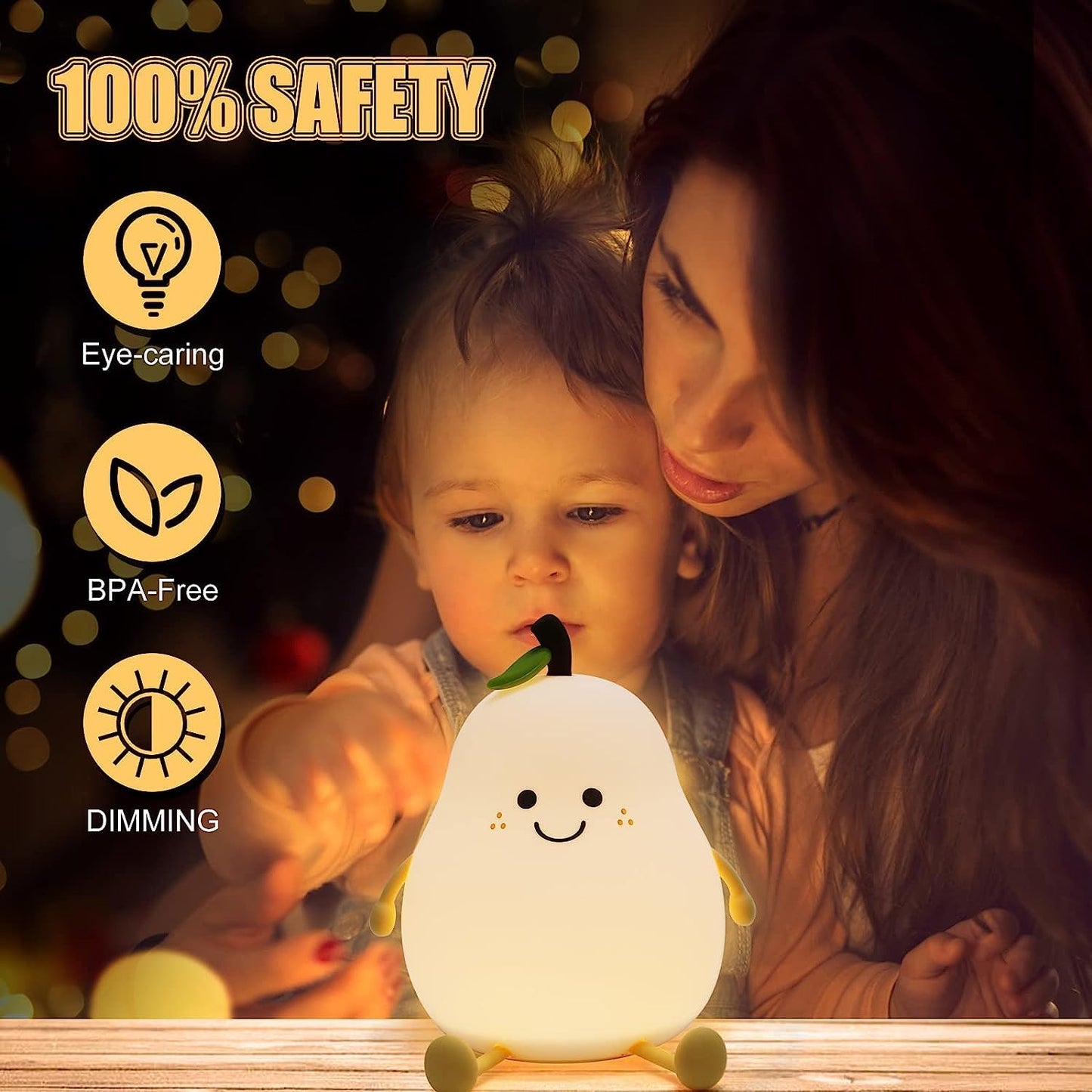 GlowPear Night Lamp