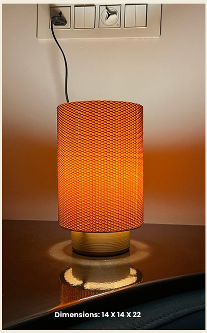 Webgrid – 3D Printed Geometric Lamp