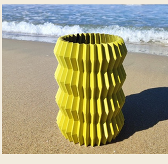 Waves – 3D Printed Ripple Vase