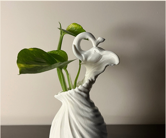 Tusker – 3D Printed Elephant-Inspired Vase