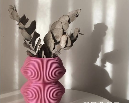 Grace – 3D Printed Abstract Vase